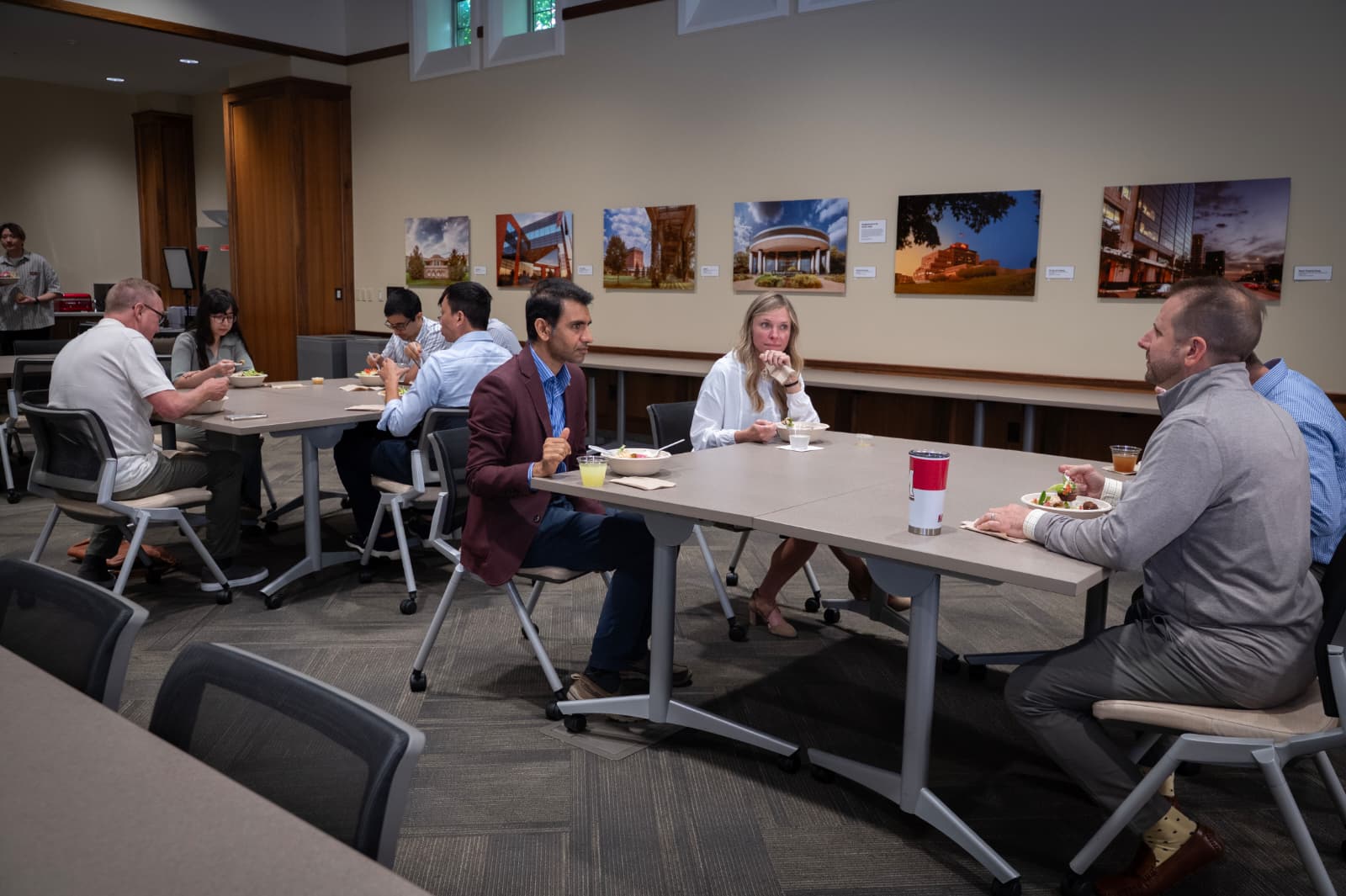 Dr. Khan at the Kelley School of Business - 2